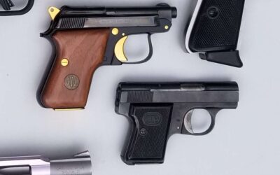 أفضل انواع مسدسات الربع آلي 25 ACP عيار 6.35 ملم