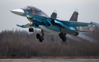 القوات الجوية الروسية تستلم 4 قاذفات طراز Su-34
