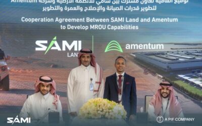“سامي” تبرم اتفاقية تعاون مع “أمينتوم” لتعزيز قدرات صيانة الأنظمة البرية في السعودية