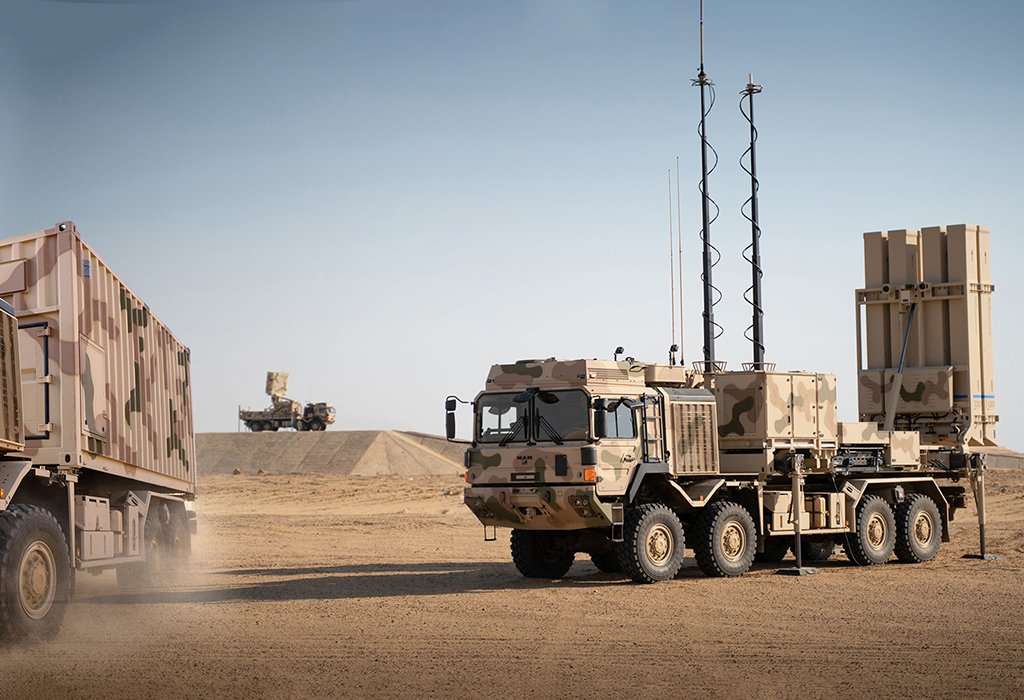 Egyptian-IRIS-T-SLM منظومة الدفاع الجوي الألمانية إيريس-تي IRIS-T SLM