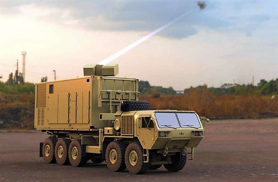 Northrop_Grumman_completes_Preliminary_Design_Review_for_a_300-kilowatt_class_High_Energy_Laser تصور لتقنية ليزر عالي الطاقة موجه كنموذج أولي عسكري