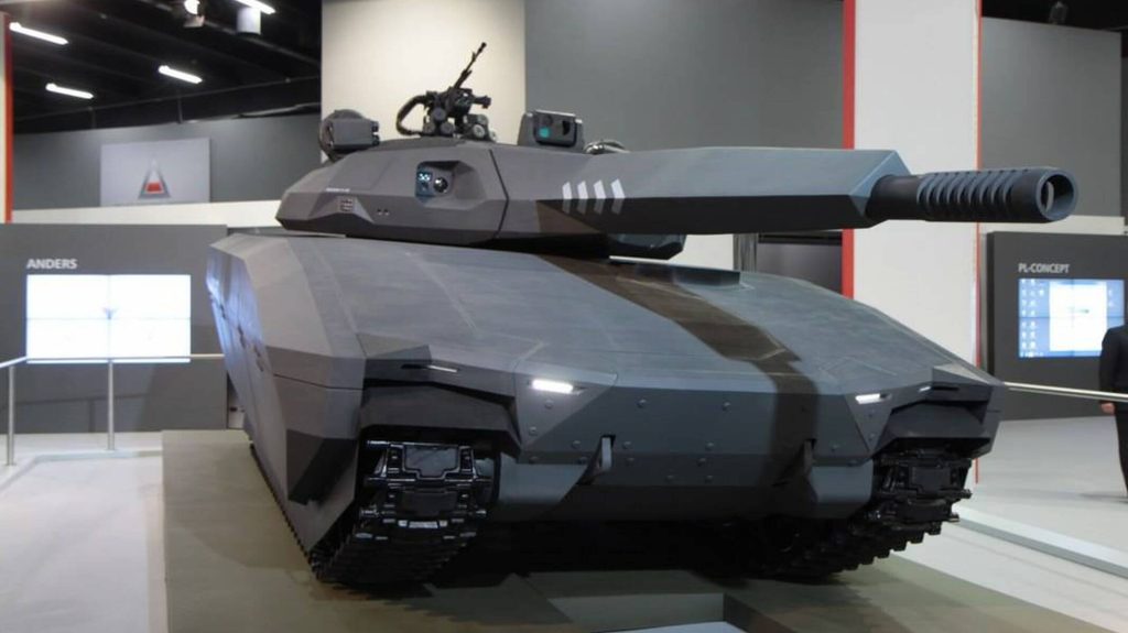 تصميم مفاهيمي لدبابة الجيل القادم الكورية الجنوبية NG-MBT